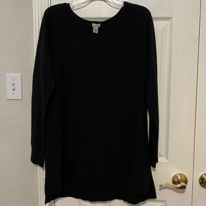 Halogen Cashmere blend lightweight tunic